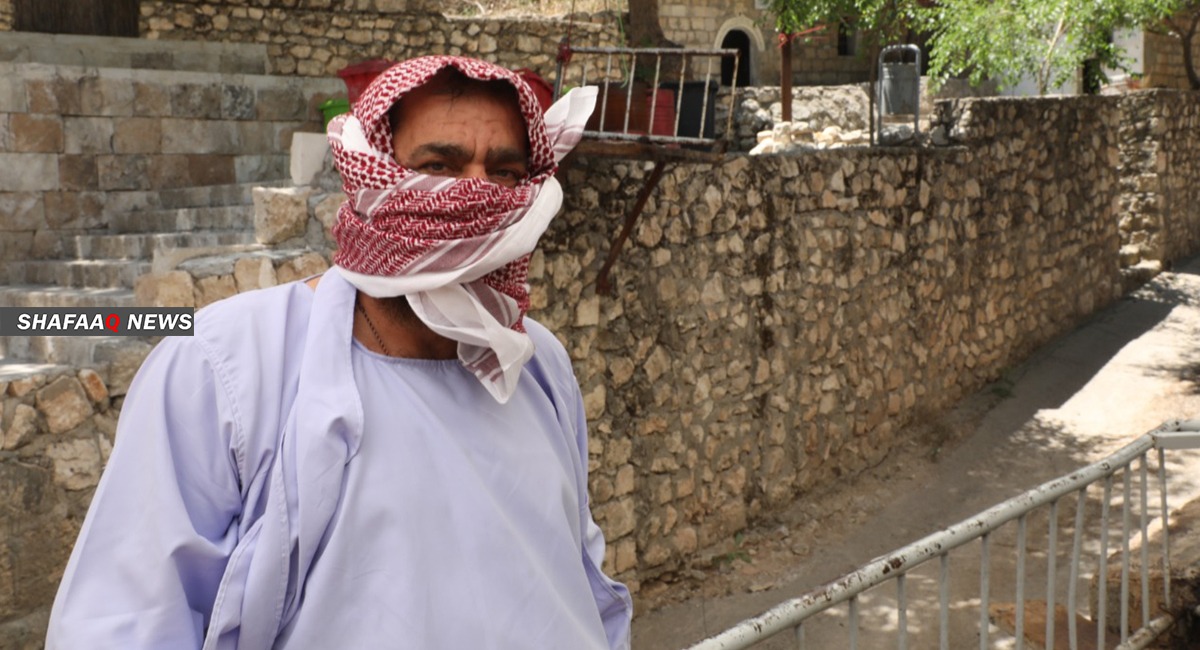 بالصور لالش ينفض غبار كورونا ويحتضن أول طقس ديني