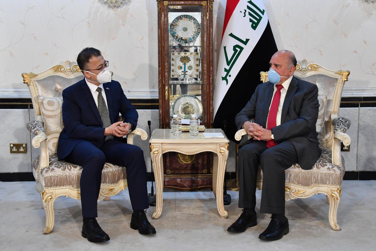 Iraqi minister of foreign affairs receives an official invitation to China