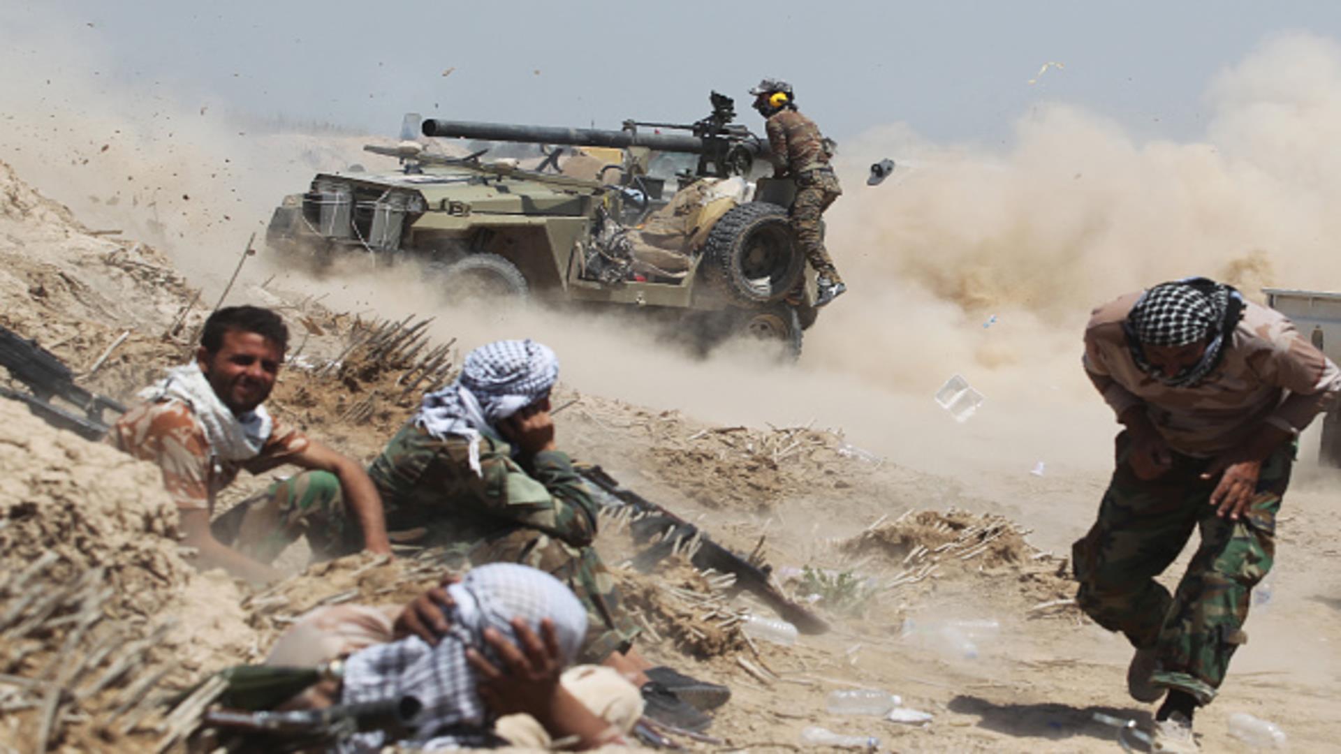 6 elements of the Iraqi forces injured in an explosion in Diyala