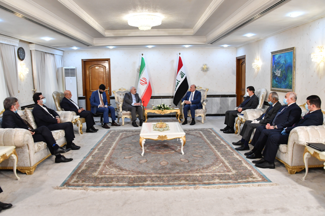 Intensive talks between Iraq and Iran held today