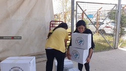 بزمن كورونا .. وزارة الهجرة توزع مساعدات على النازحين في دهوك (صور)