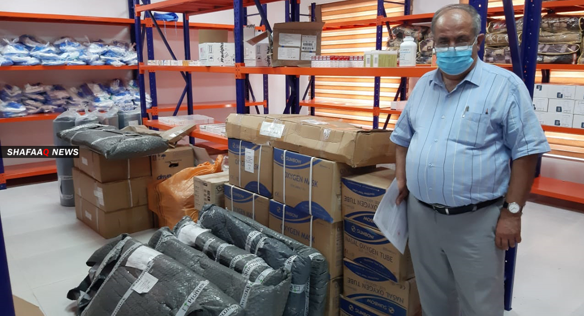 Covid-19: ICRC donates medical supplies to a hospital in Duhok