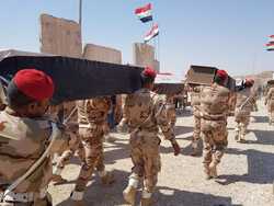 Iraq receives the bodies of 35 soldiers killed in the 1980 Iran-Iraq war