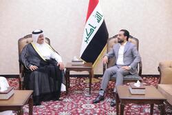 الحلبوسي يوجه دعوة لمسؤول قطري لزيارة بغداد