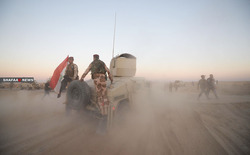 مقتل واعتقال مجموعة تسلل كبيرة من داعش قادمين من سوريا إلى العراق