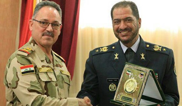 ايران مستعدة لتطوير التعاون العسكري مع العراق