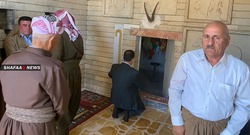 إيزيديون يقيمون احتفالات وشعائر محدودة في "طواف المزارات" (فيديو)