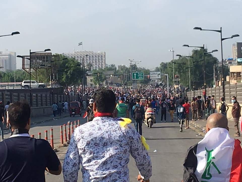 Iraqi parliament issues orders to its command regiment "in case the demonstrations reach the parliament building”