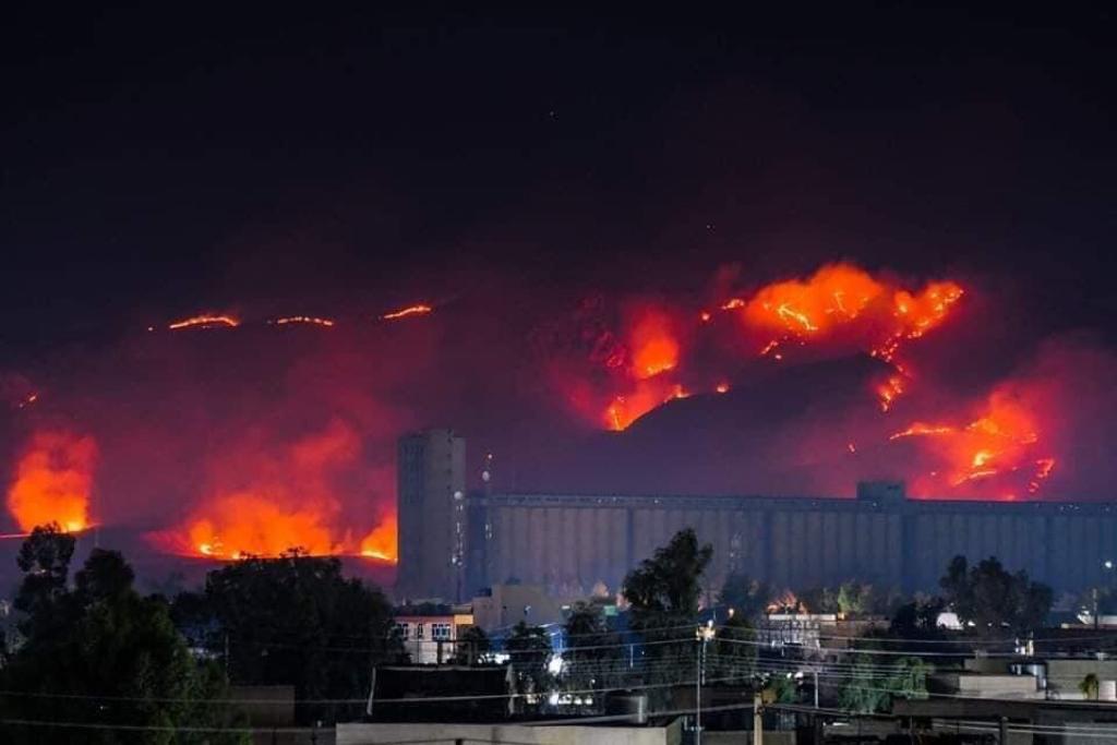 "حرب الحرائق" تستعر في ديالى وزراعتها ترصد حجم الخسائر