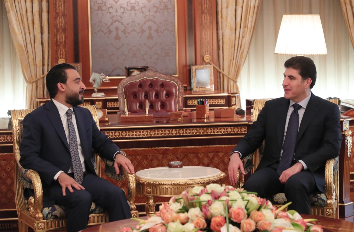 Nechirvan Barzani and Al- Halbousi discuss two files and reach an agreement