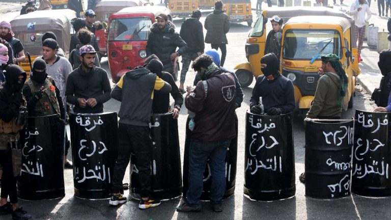 Peace Brigades announces a new order for "Blue Hats" at Tahrir Square and the Turkish Restaurant