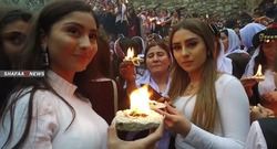 بالصور.. "لالش" ينفض غبار كورونا ويحتضن أول طقس ديني