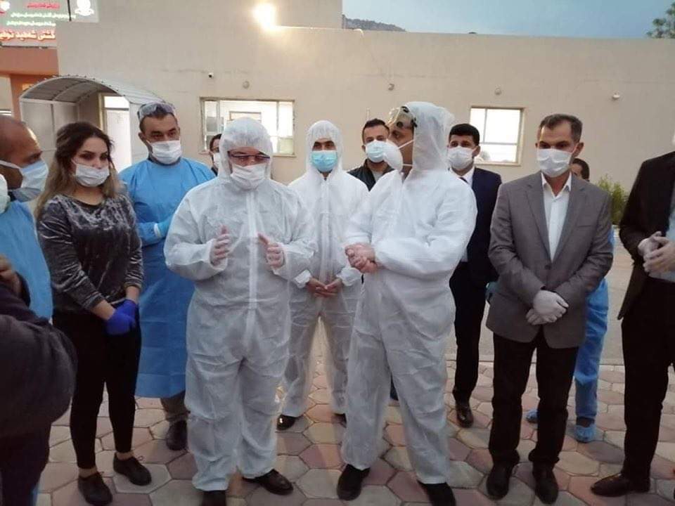 وزير صحة كوردستان يعلن لشفق نيوز استقرار إصابات دربندیخان وتخصيص مبلغ مالي