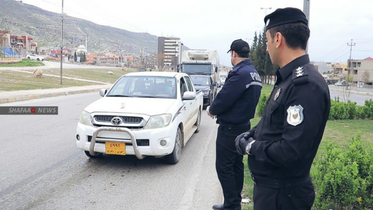 A Video of Dohuk shows the city during curfew and home quarantine
