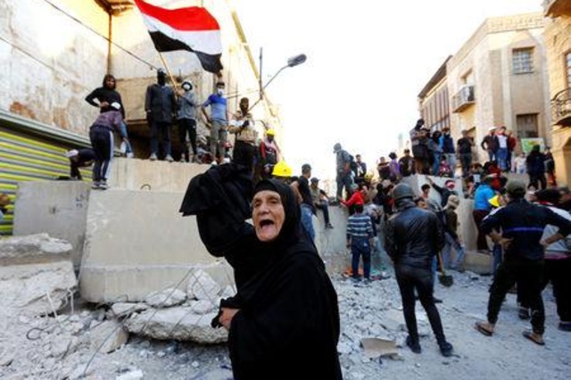 بعد نفي حكومي.. رويترز: مقتل 7 واصابة 78 باحتجاجات بغداد