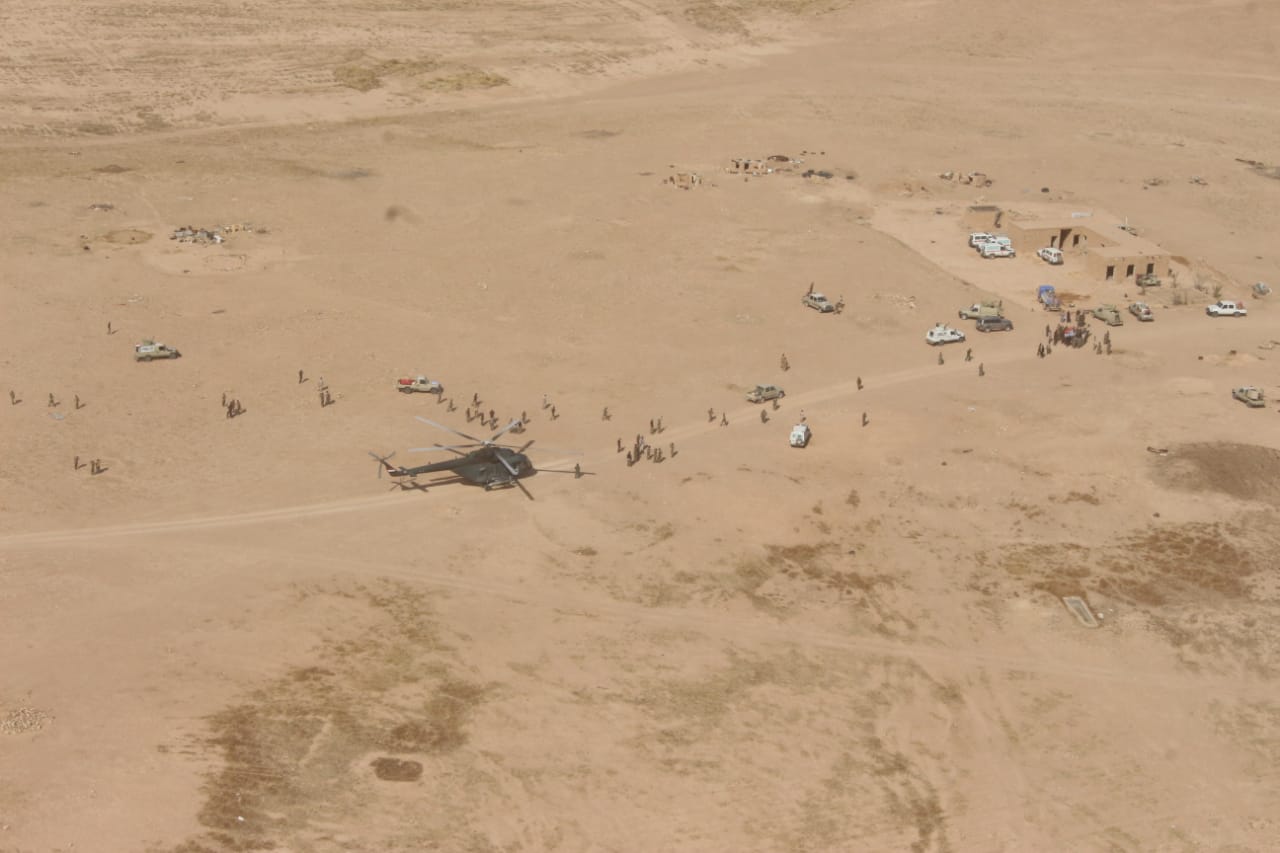 صور.. الاعلام الامني ينفي قيام قوات امريكية بمنع قوات عراقية من دخول وادي حوران