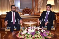 رئيس اقليم كوردستان يجتمع مع الحلبوسي في بغداد