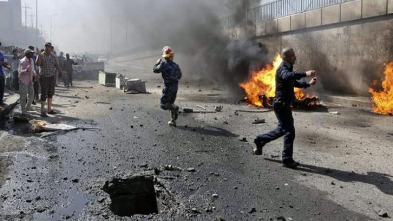 سبعة تفجيرات تضرب بغداد وتوقع إصابات