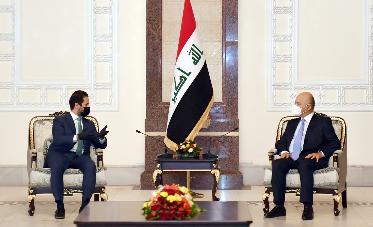 الرئيس العراقي يحث لحلول جذرية لمشاكل بغداد وإقليم كوردستان