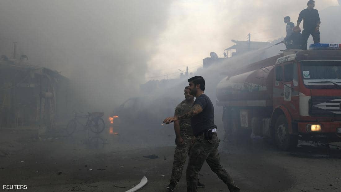 انفجار عنيف يهز مدينة القامشلي