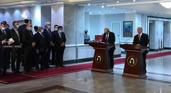 Le Drian and Hussein reveal the outcomes of their meeting in a joint press conference