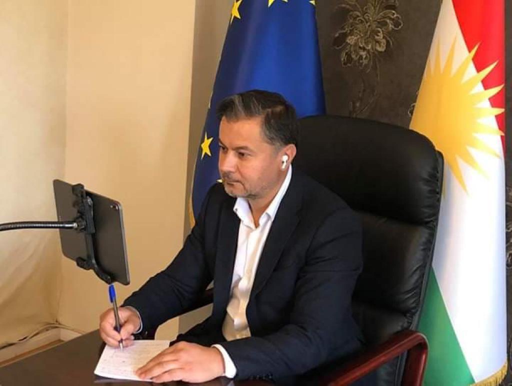 Head of KRG mission to EU presents three main topics.