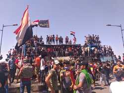 Tensions return to the protests’ scene in Iraq