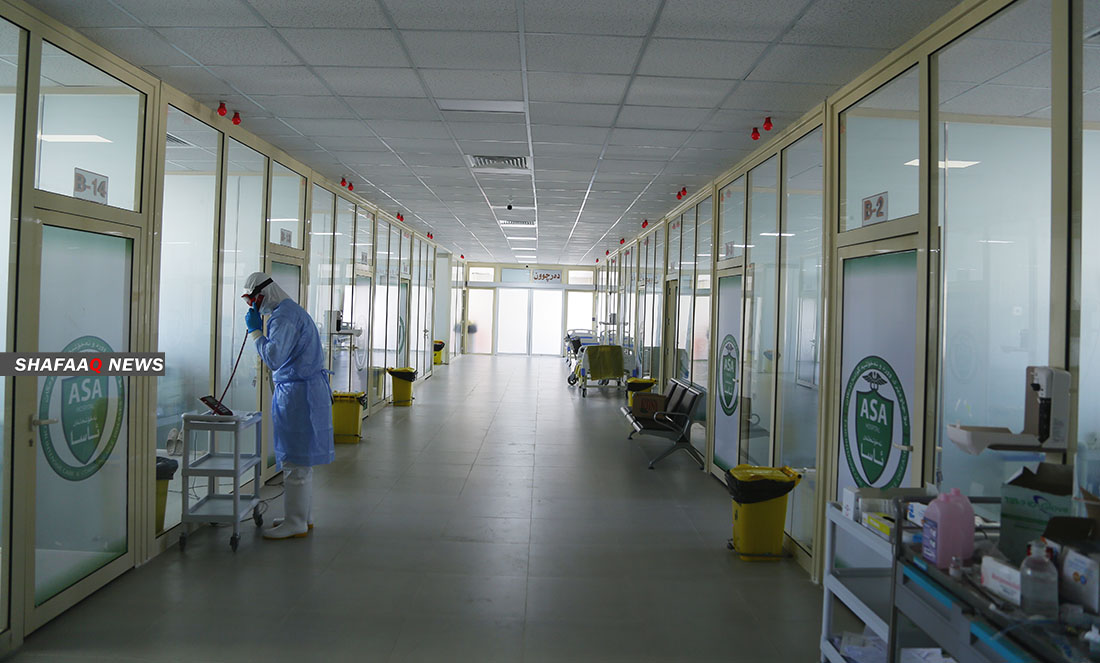 خلو مستشفى خاصة بكورونا من المصابين في اقليم كوردستان