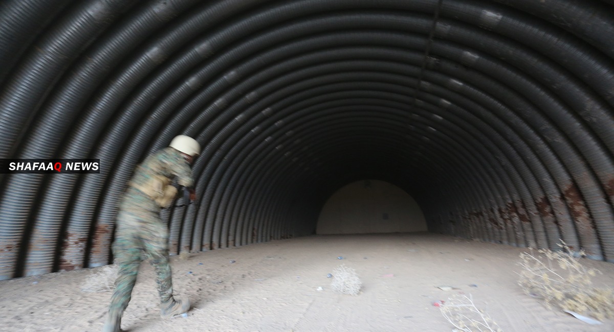 An armed faction talks about evidences of an air strike on Speicher camp