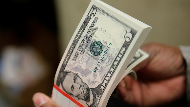 Dollar paces its biggest monthly drop in a decade