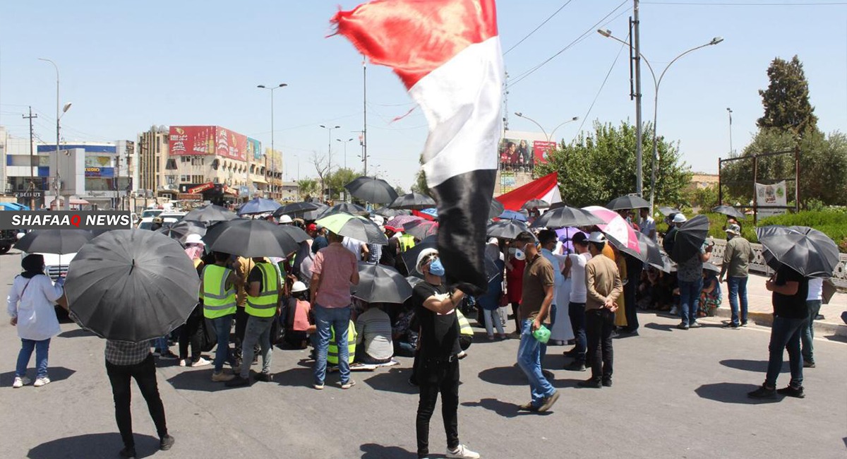 Sit-in in Kirkuk for the 3rd day