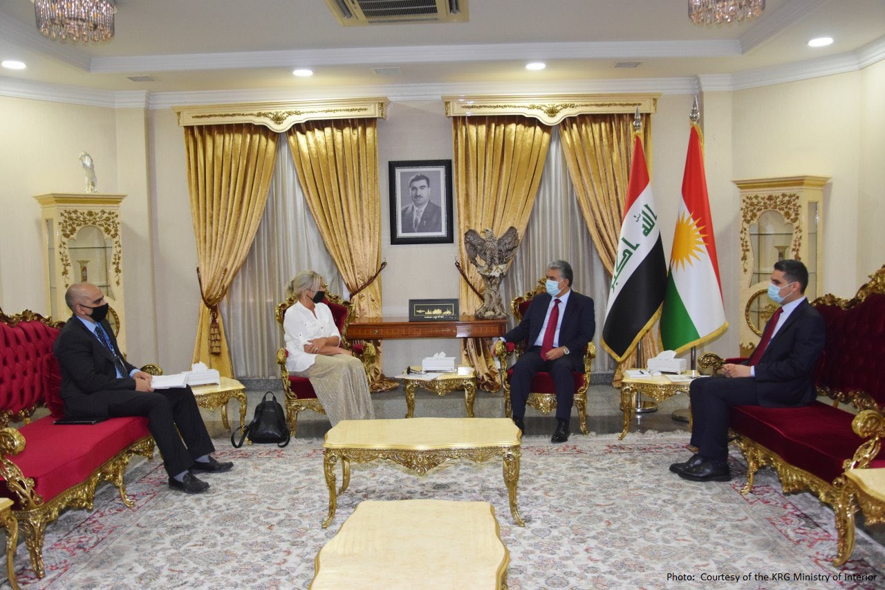 Kurdistan region discusses with the UN the situation of the disputed areas