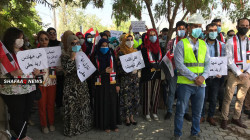 Kirkuk’s engineers renew their demonstrations 