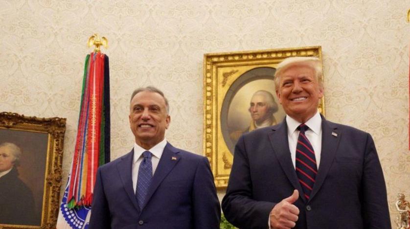 Trump published a video for welcoming Iraqi Prime Minister 
