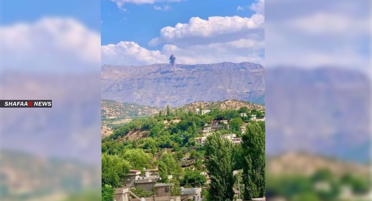 المقاتلات التركية تجدد قصف قمة جبلية في إقليم كوردستان