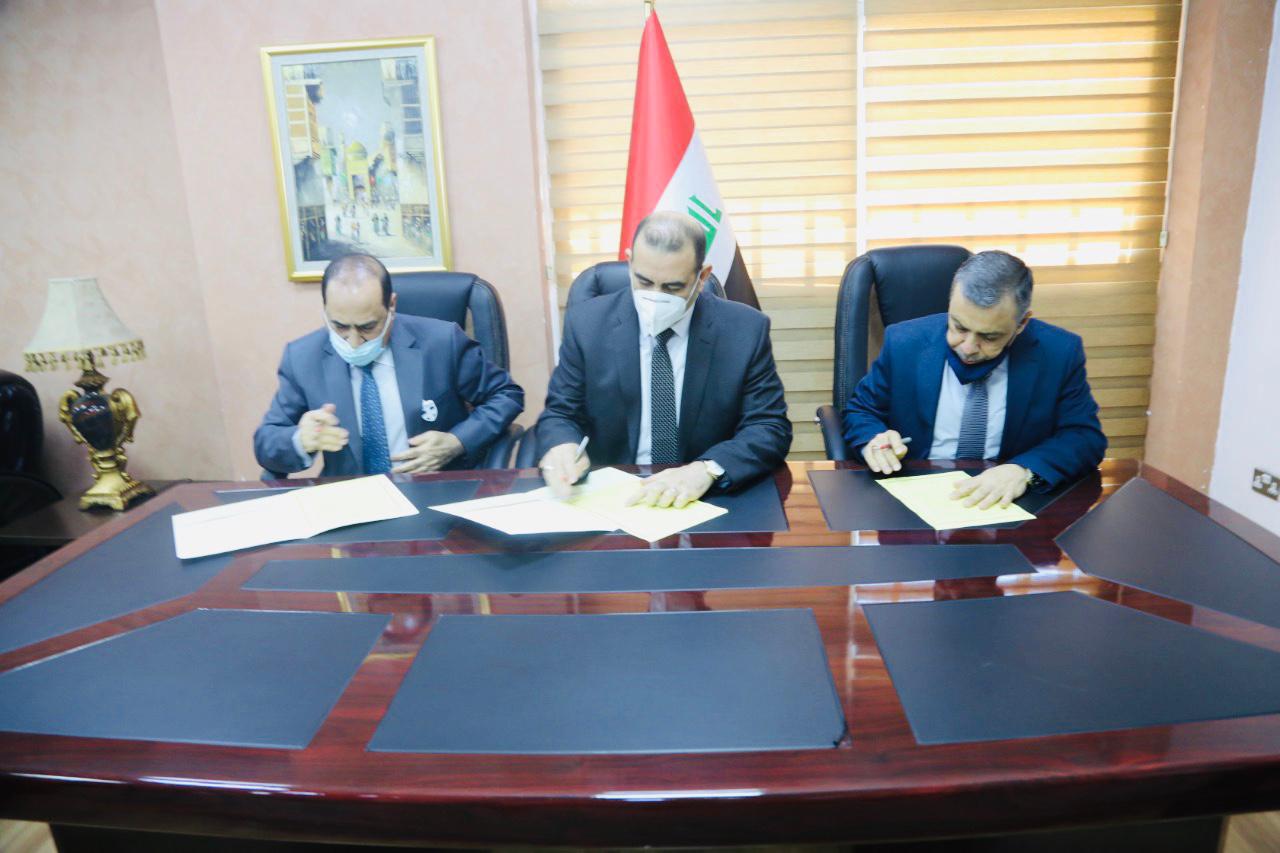 Iraq signs an agreement to implement the suspended plan of Baghdad's train  