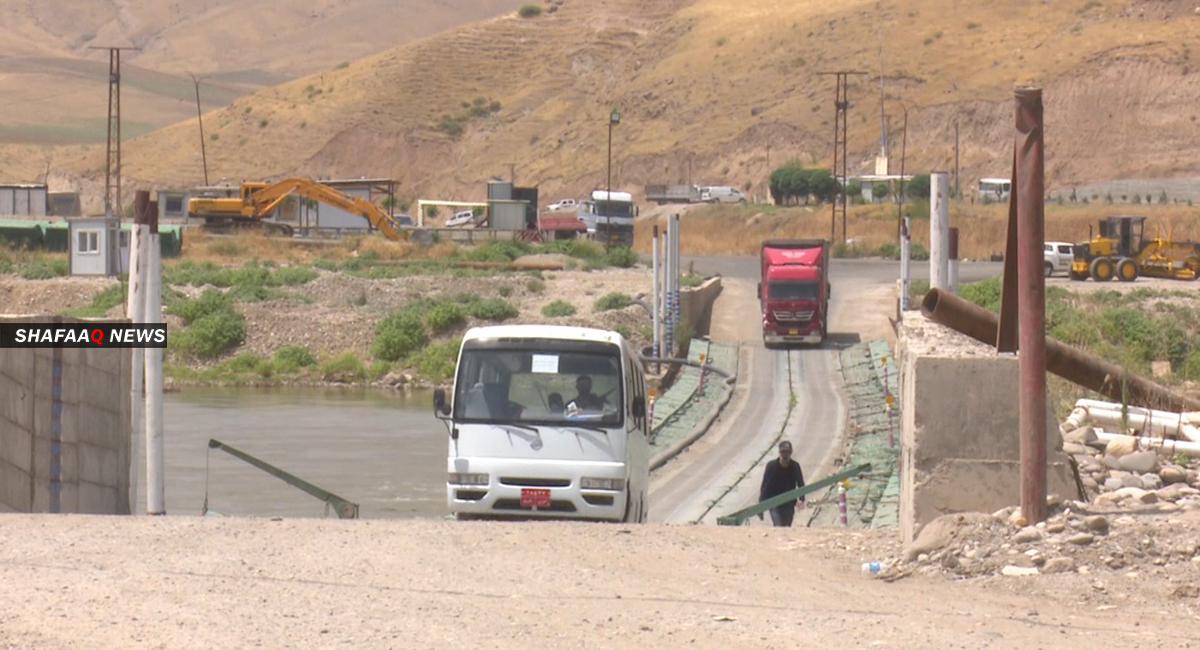 Faysh Khabur border crossing with Syria opened again