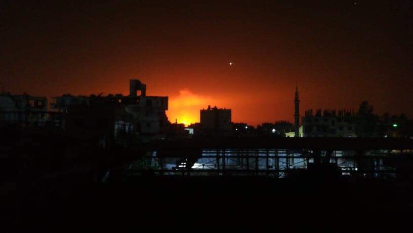 انفجار كبير يتسبب بانقطاع الكهرباء عن كل سوريا