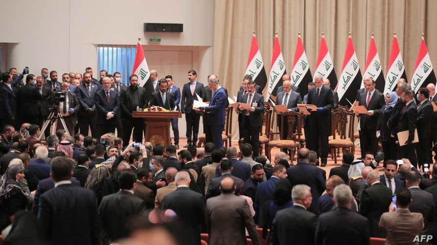 The Iraqi Parliament calls on the government to submit the 2021 budget law 
