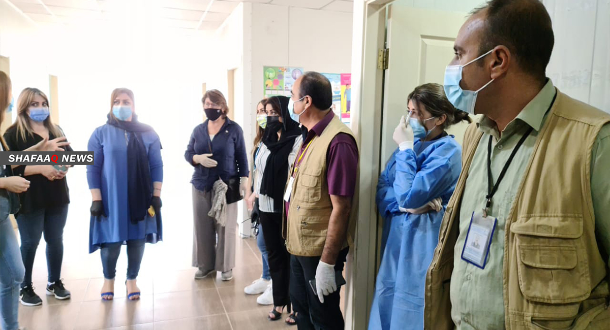 Duhok: UNHCR visits the displaced camps