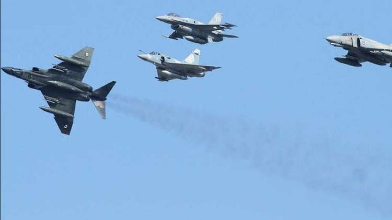 تركيا تفشل بإعتراض طائرات يونانية مقاتلة 