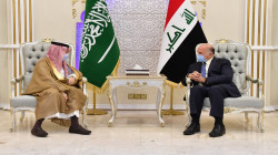 The Iraqi minister of foreign affairs discusses with his Saudi counterpart files of common interests 