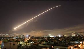 اسرائيل تستهدف العاصمة السورية بصواريخ.. فيديو