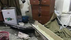  صور.. استهداف شركة أمن بريطانية في بغداد  