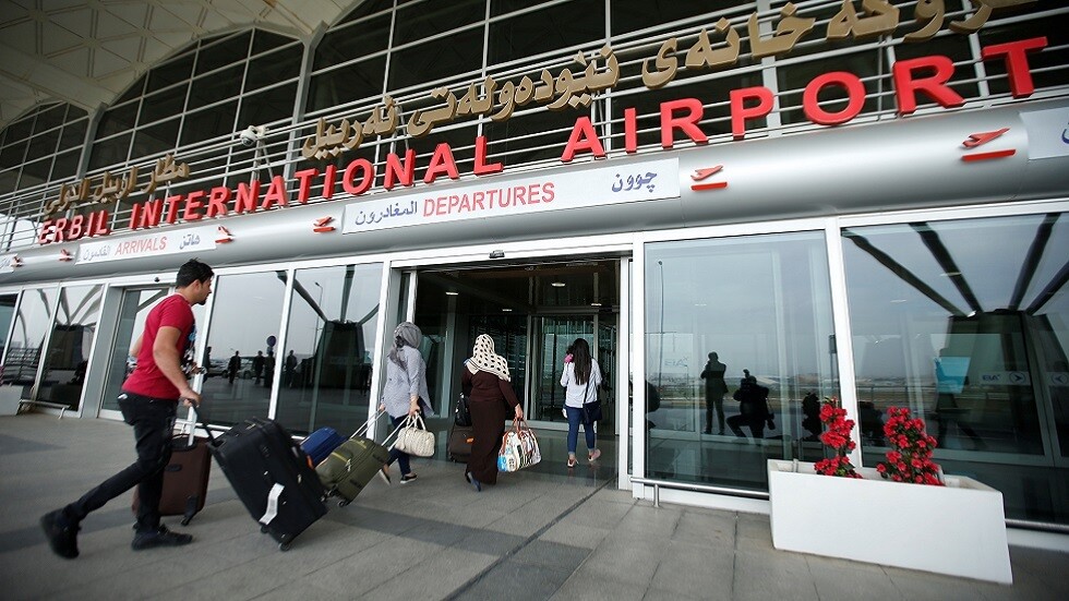 إغلاق مطار اربيل بعد تعرضه للقصف