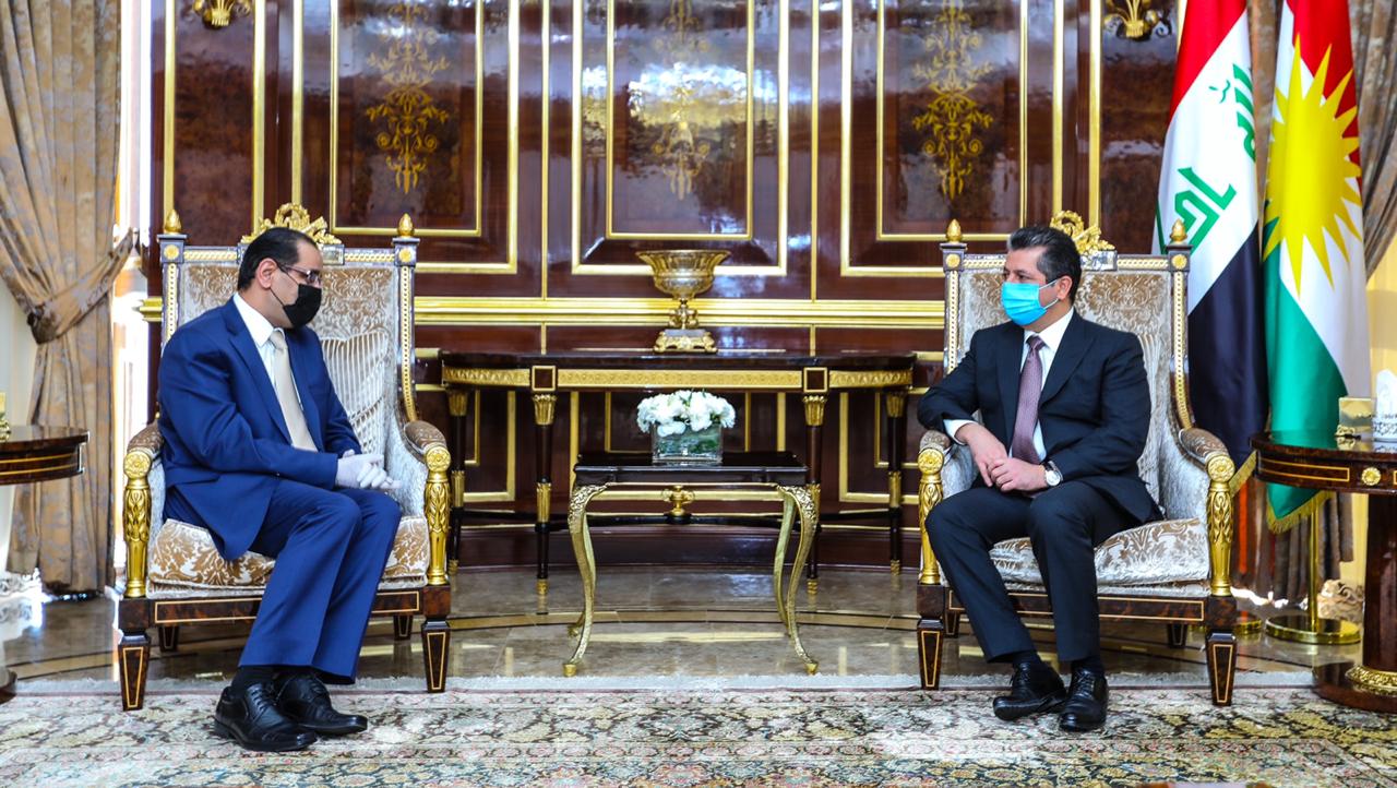 رئيس حكومة كوردستان يشيد بدور القنصل الأردني في الاقليم 