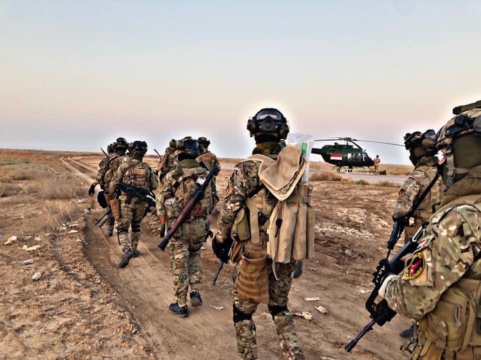 قوات خاصة تنفذ عمليات إنزال جوي على 5 اهداف "ارهابية" غربي العراق 
