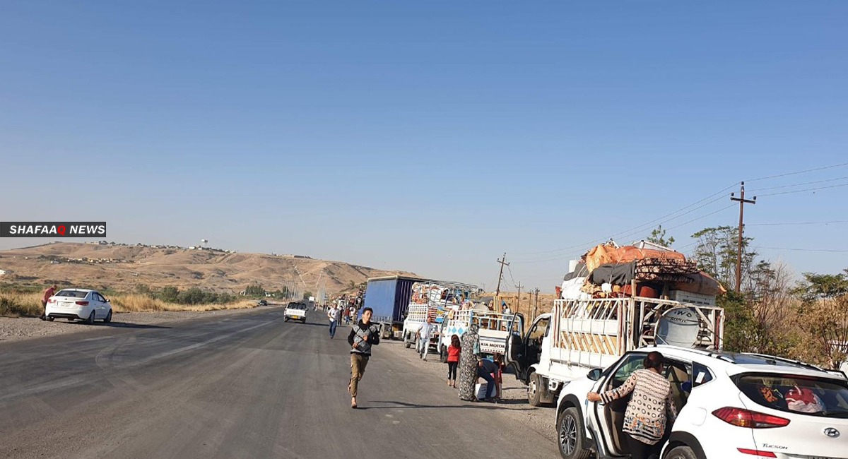 Barzani Charity Foundation supports the displaced in Sinjar