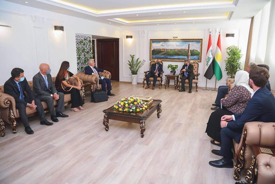 A twinning agreement between Kurdistan and Spain