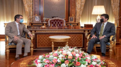 Barzani meets the EU Ambassador to Iraq